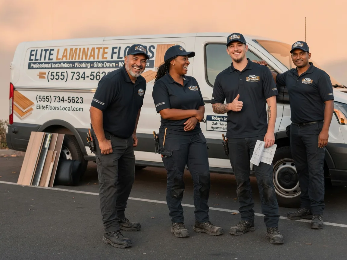 Laminate flooring installation company in Gillett, WI